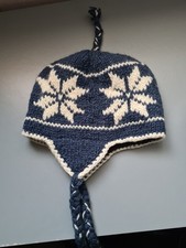 Napal Blue Sherpa's Hat one size in good used condition