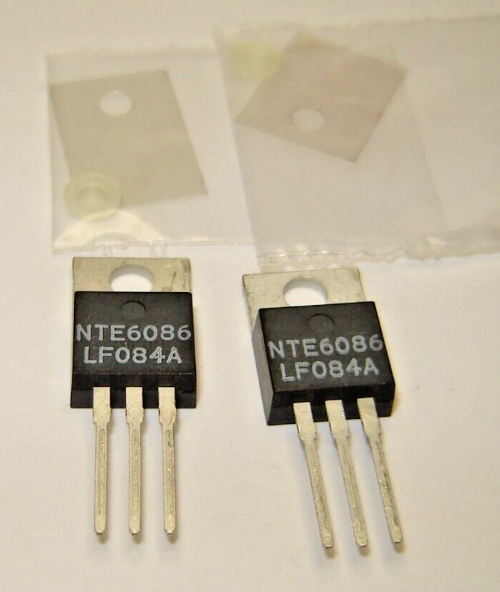 2 pcs New NTE6086 Si, Schottky Barrier Dual Rectifier 100V/20A TO220 - Image 2 of 2