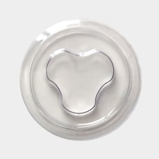 CD DVD Hub Self Adhesive Clear Spider Holder Mount Button 1000 Pack Bulk