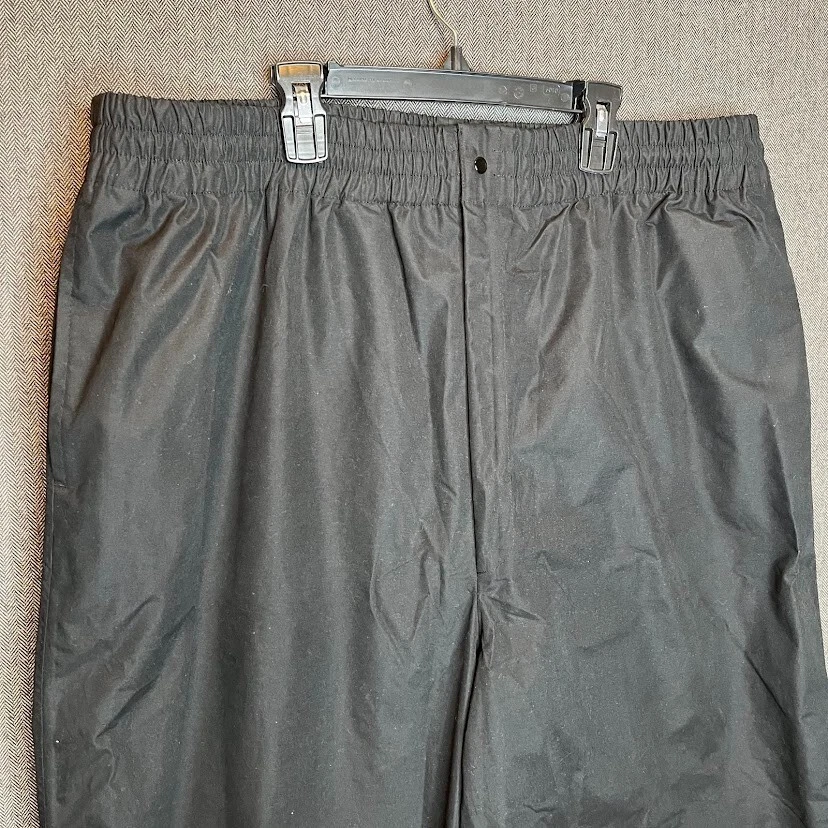 Calça Slazenger Windbreaker Masculina XL Preta Mojave Seca Golfe Esporte Atlético Macia - Imagem 2 de 4