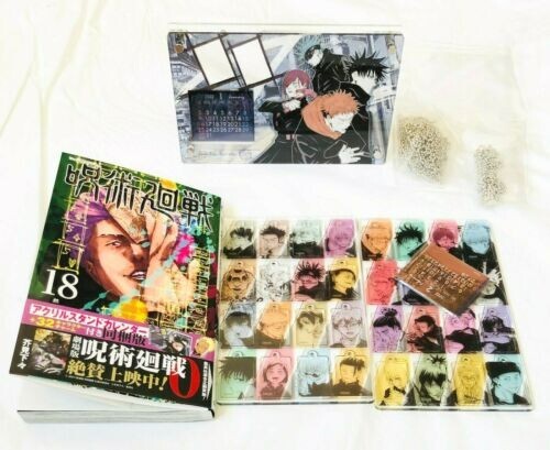Jujutsu Kaisen Limited Edition N. 18 Acrylic stand + 32 targhette Jap Original - Imagen 4 de 4