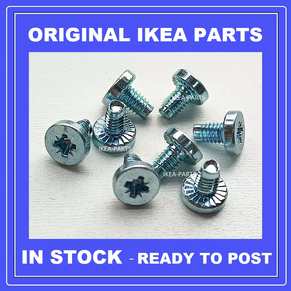 IKEA MALM HEMNES 117327 SCREWS GENUINE REPLACEMENT SPARE PARTS X 8
