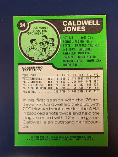 Tarjetas de baloncesto Topps 1977-78 completan tu conjunto que elijas elegir cada una #1 - 132 - Imagen 65 de 265