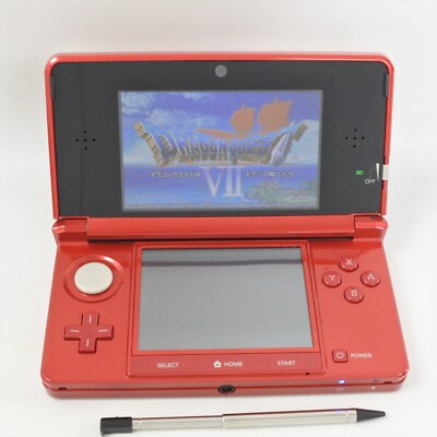 Nintendo 3DS Console CTR-001 FLARE RED Boxed CJM128474387 Nintendo 3DS Console CTR-001 FLARE RED Boxed CJM128474387