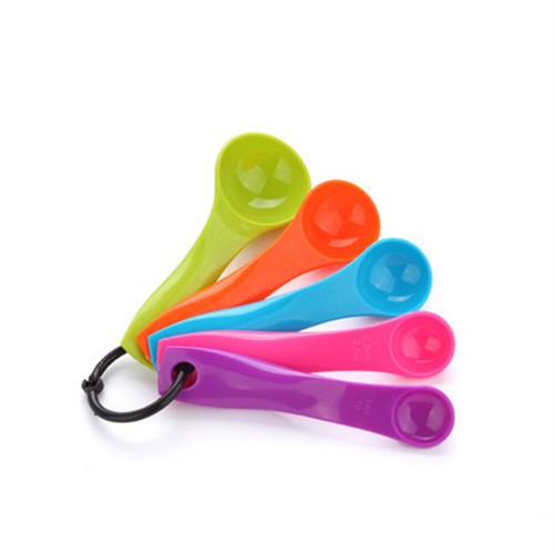 5pcs Measuring Spoons Plastic Teaspoon Measure Set Spoon Cups Gram Scoop Kitchen - Picture 6 of 11
