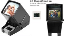 Visor de diapositivas y pel culas de 35 mm, aumento de 3X, funcionamiento.neuvo.