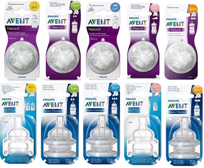 PHILIPS Avent Natural 0m+ bottle with nipple, 1 pcs.