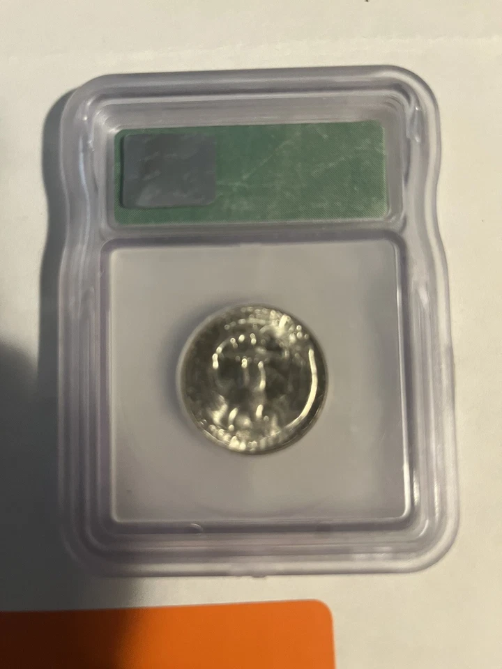 1954-S US Mint Silver Washington 25c Brilliant Uncirculated ICG Graded MS65 - Image 4 of 4