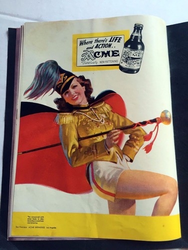 1939 Famous Folies Bergere Theatre Program Treasure Island San Francisco - 第 11/11 張圖片