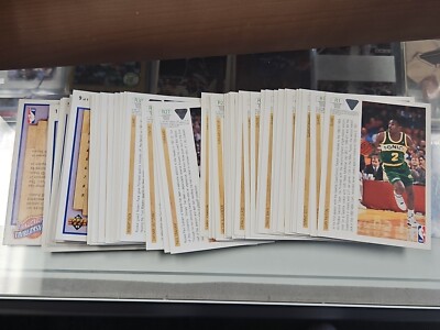 1991-92 Basketball Upper Deck Factory Wood Box Inaugural Limited