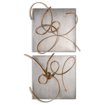 Uttermost Harmony Metal Wall Art, Set of 2 - 7071