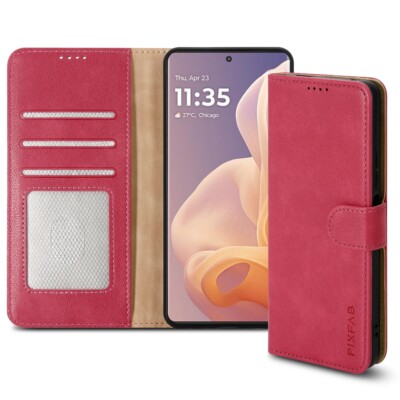 Cover per Motorola Moto G85 5G, Antiurto Portafoglio Custodia con