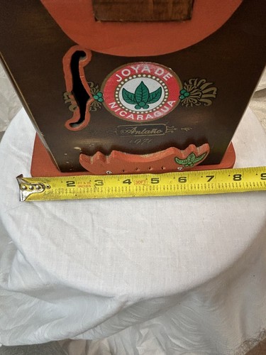 Unica scatola per sigari Hobro fatta a mano 4 corde ukulele - Foto 6 di 8