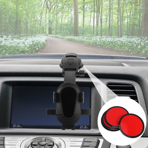 4 Pcs Car Phone Holder Adhesive Pads Dashboard Suction Cup for Mounting - 第 2/12 張圖片