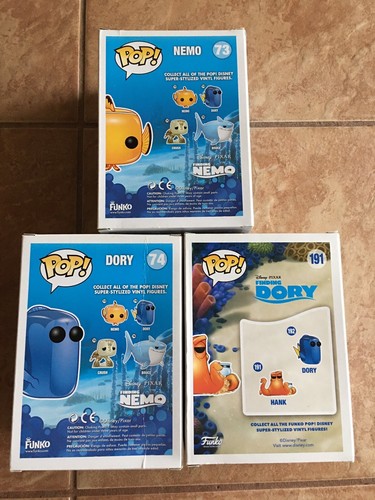 Funko Pop! Disney Finding Nemo/Dory Bundle - Picture 3 of 6