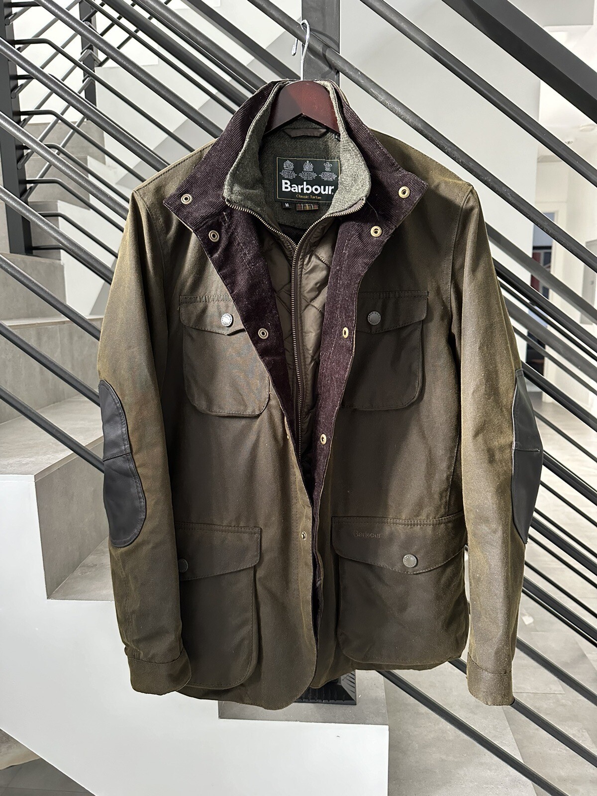 Unusual Barbour Waxed Jacket eBay