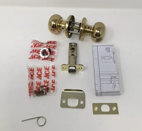 Ace Noble House Egg Knob Oil Rubbed Bronze Hall and Closet Latch Set Open Box - Picture 6 of 12