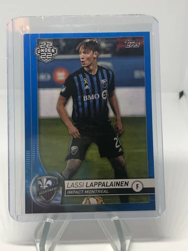 2020 Topps MLS 22 Under Blue /99 Lassi Lappalainen #163 Rookie