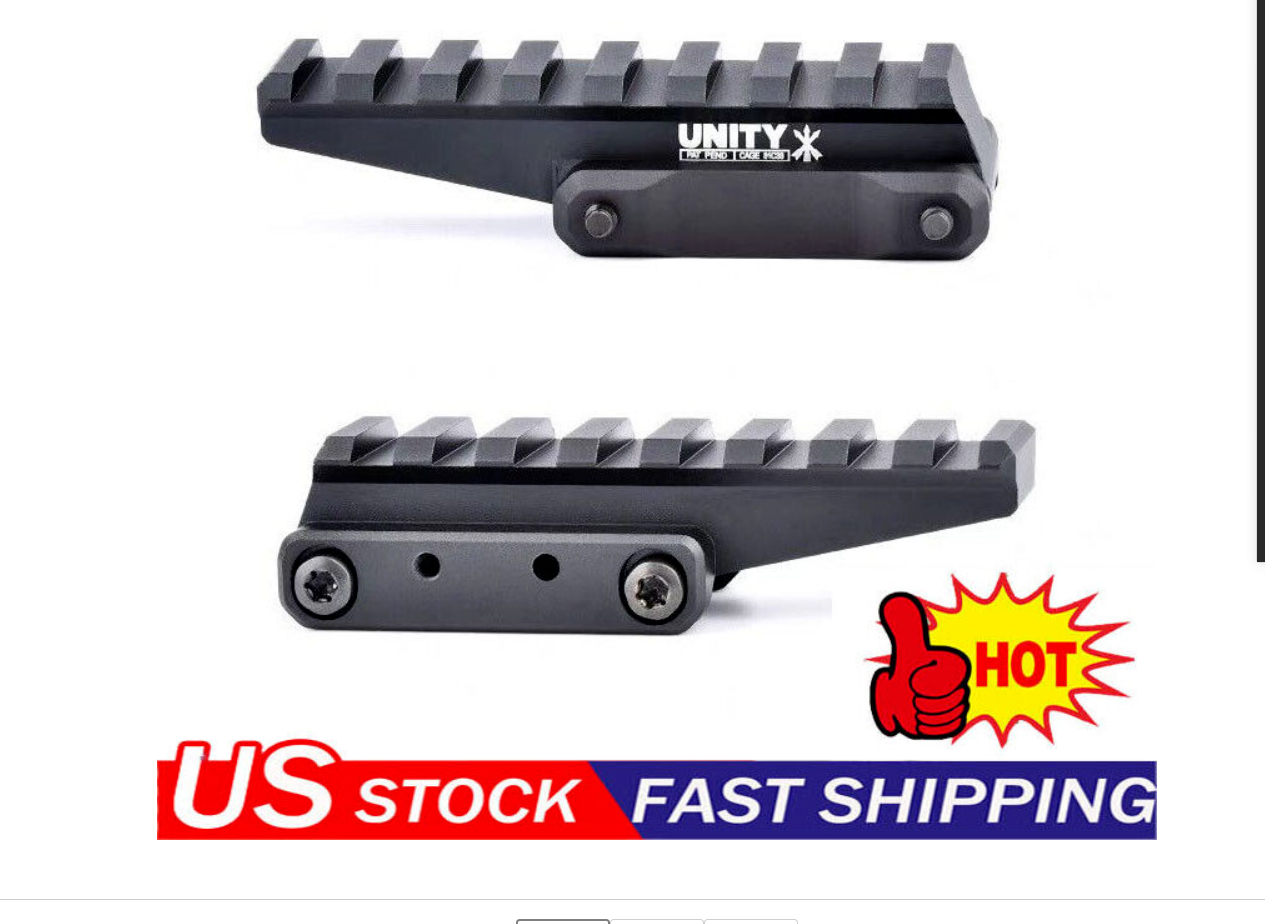 Unity+FST-ORB+Optics+Riser+Platform+-+Black for sale online | eBay