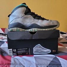 Jordan Retro 10 Liberty 30th Mens Size 12 Sil...