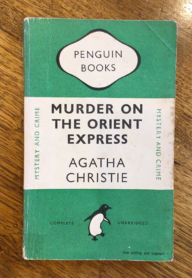 (1948) PENGUIN GREEN 1st Edition: Agatha Christie: Murder on the Orient Express