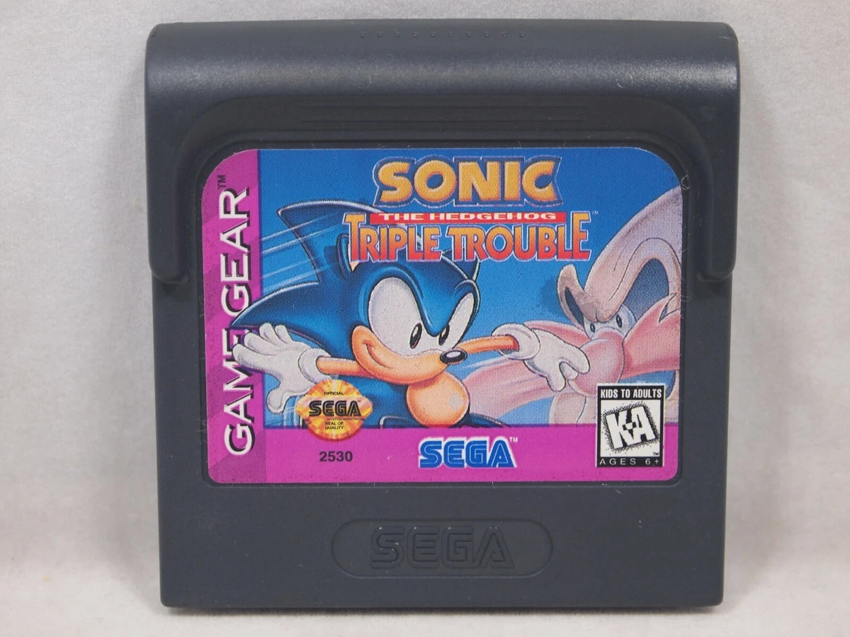 Sonic Triple Trouble - Sega Game Gear