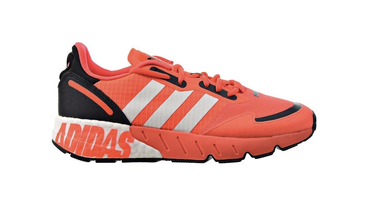 Adidas ZX 1K Boost, FY3631, Sneakers, Shoes, Red, Orange, Solar