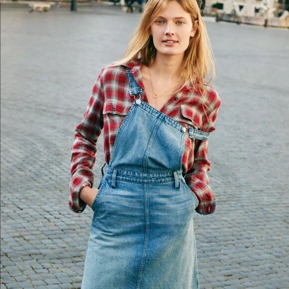 Купить $118 MADEWELL Denim Jumper 