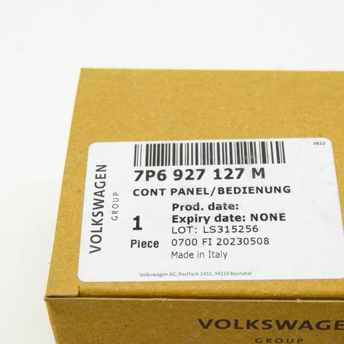 New VW TOUAREG 7P ESP ECO Start-Stop Control Panel/Pushbutton 7P6927127M - Picture 11 of 12