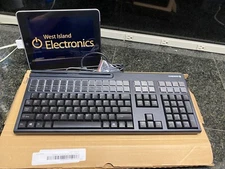 Cherry G86-71410 17" QWERTY USB Keyboard w/ 3-track Magnetic Stripe Reader