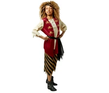 Girl Pirate Halloween Costume Size Small (6/6x) 4-Piece Set Way to Celebrate New