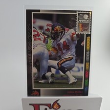 1992 Wild Card World League - #106 John Miller (RC) Birmingham Fire 