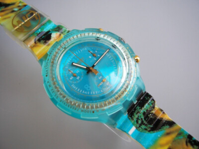 SWATCH OLYMPIA AQUA-CHRONO MARK SPITZ - NEUWARE