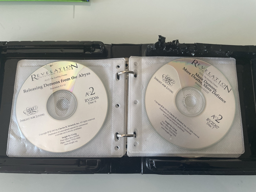Charles Swindoll REVELATION CD set of 13 audio discs ACT 2 The Earthly Drama cds - Picture 3 of 4
