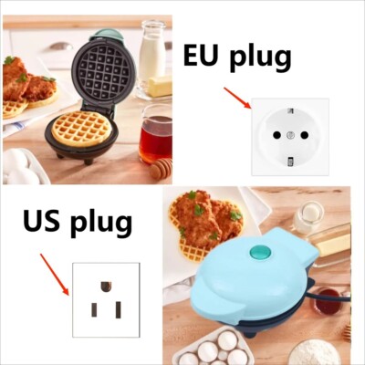 PREMIUM Mini Waffle Maker New Electric Multifunctional Sandwich Oven 4'' Mold