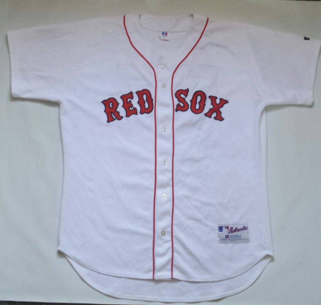 Vintage Boston Red Sox Russell Athletic Authentic Diamond Collection Jersey  48