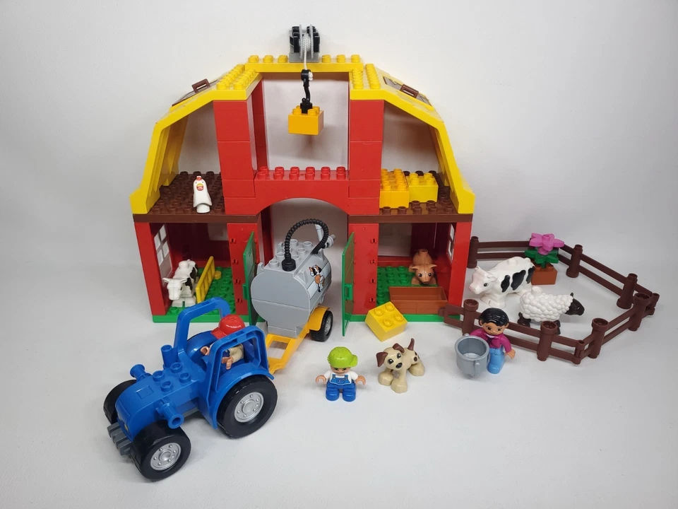 LEGO Duplo 5649 La Gran Granja Granja Tractor Animales Granjeros - Buen estado - Imagen 2 de 4