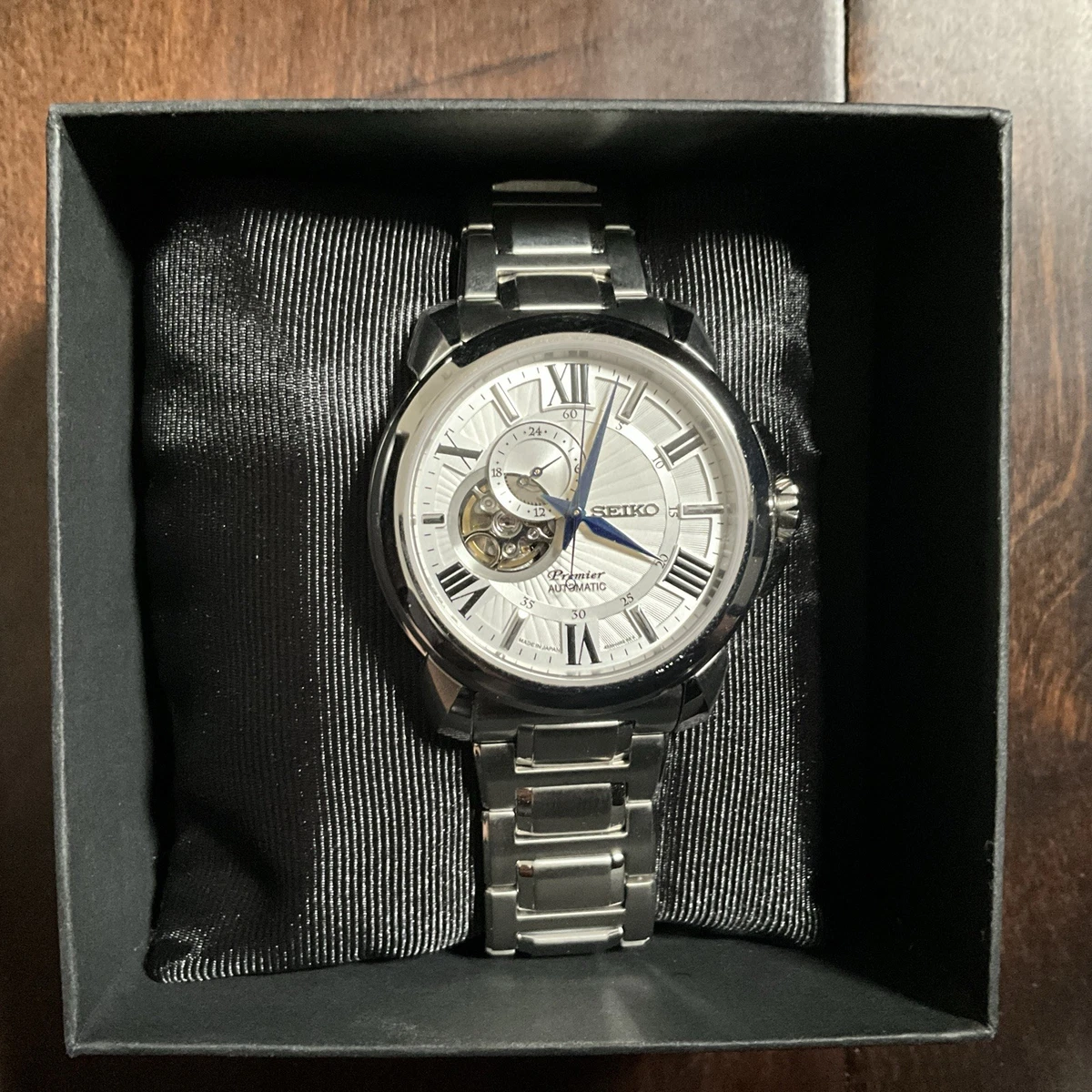 Seiko Premier Stainless Steel Case Mechanical (Automatic