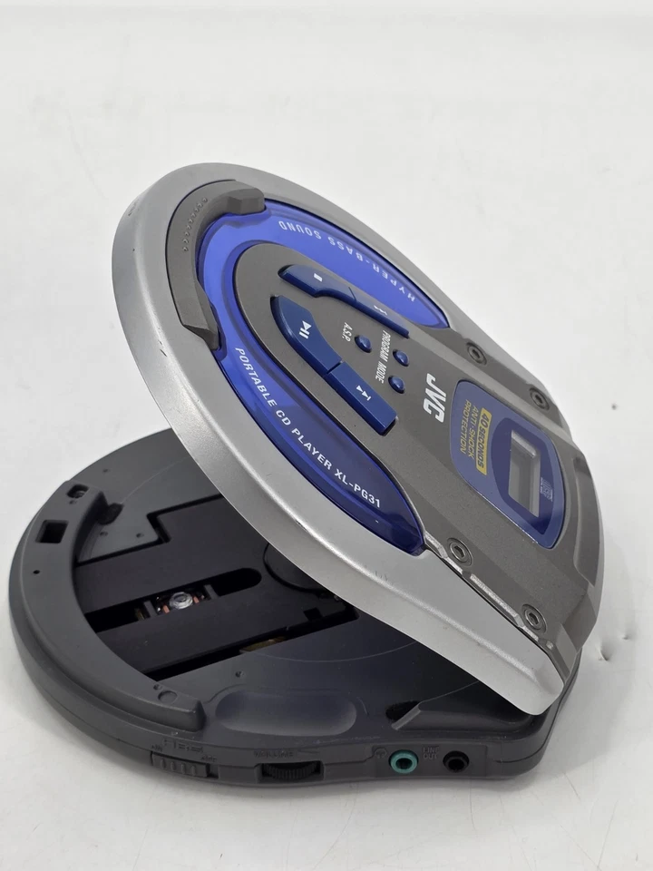 JVC Portable CD Player XL-PG31 Hyper Bass - Image 3 of 4