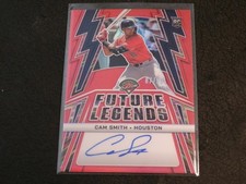 2025 Panini Prospect Edition Future Legends Red CAM SMITH RC Rookie AUTO! #d/99