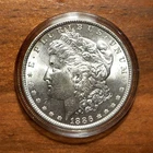 1886 P Morgan Silver Dollar ~ Lustrous BU High Grade