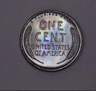 1943-S Toned Gem BU Lincoln Cent ~ PCGS MS66 ~ TrueView