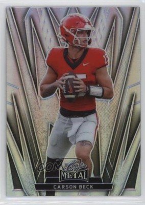 2024 Leaf National Convention Leaf Metal 15/20 Carson Beck #LMB-10 4l6