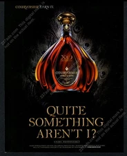 2005 Courvoisier XO cognac bottle photo unusual UK vintage print ad