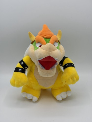 #ad Super Mario Bros Large Bowser 10quot; Plush Toy San EI Co Japan Nintendo Stuffed $14.99