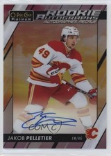 2024 O-Pee-Chee Platinum 2023-24 Update Rookie Sunset Jakob Pelletier Auto 13og