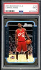 Lebron James Rookie Card 2003 Bowman #123 PSA 9