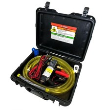 12V Fuel Transfer Pump Kit - Moves 120 Gallons of Gas or Diesel Per Hour. Int...
