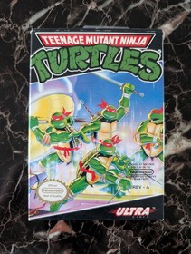 Nintendo NES In Box Game Lot w/ Teenage Mutant Ninja Turtles, Crystalis,...