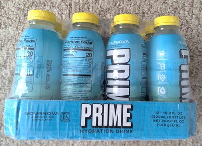 Prime Hydration Sournova 16.9 fl oz (12 Pack) Logan Paul KSI NEW Exp 6/28/27